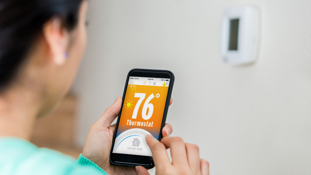 Wi-Fi enabling allows you to control the thermostats from your smart phone, tablet or computer. 