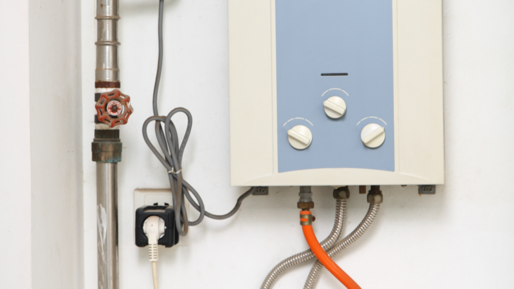 A tankless water heater, also known as an on-demand water heater, doesn't store hot water but heats it as it moves through the unit. The burners inside the unit allow an endless supply of water to run through it, so you never run out. 