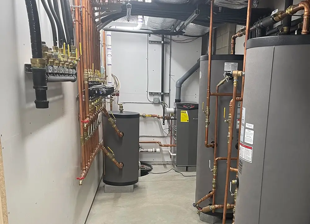 Installing a zoning system for a Lochinvar boiler increases comfort for the entire home