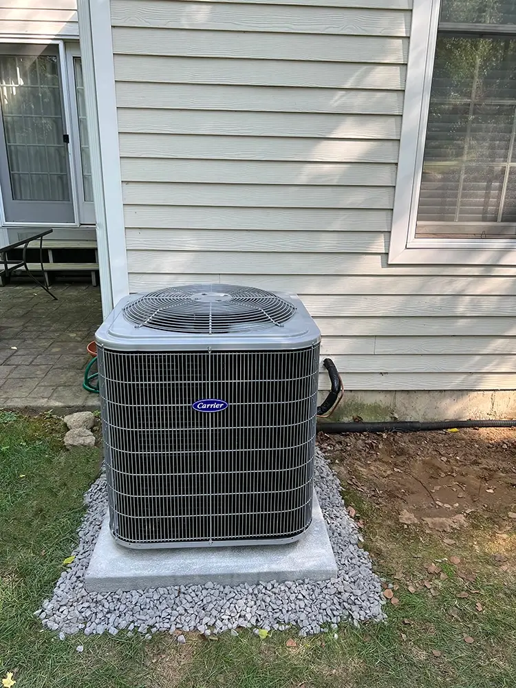 Carrier Heat Pumps installed by National Refrigeration can efficiently heat and cool your home all year-round